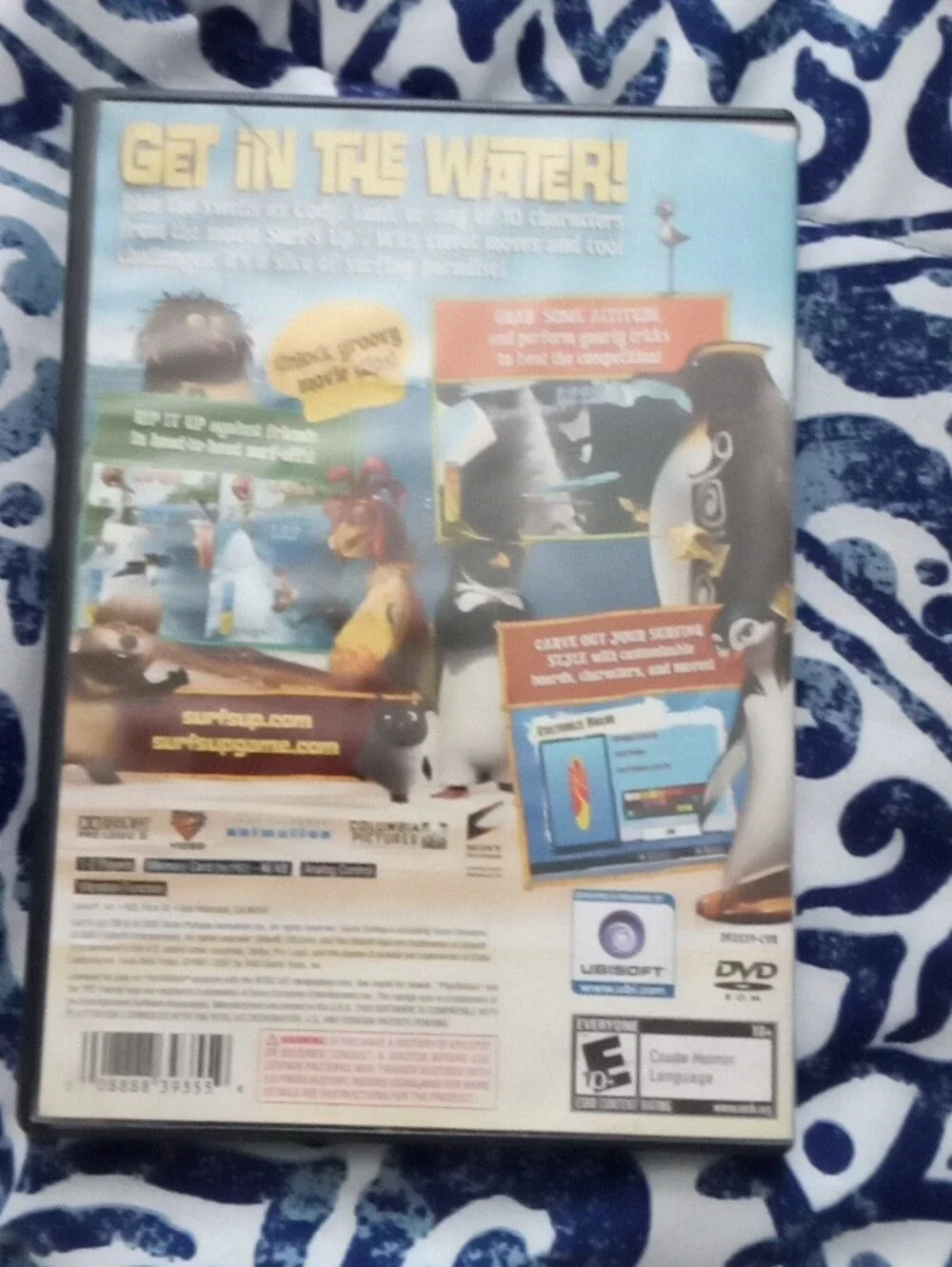 Sony Surf's Up Video Game - Blue Cover